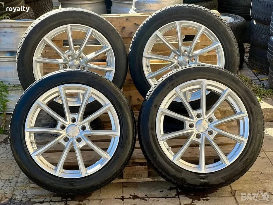 5х114.3 18 Kia Хюндай Honda CR-V Accord Toyota Suzuki ET 40 J 8 Централен отвор 72.6 със втулка 60.1, снимка 1