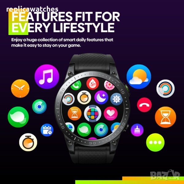 смарт часовник Zeblaze ares 3 pro, снимка 1