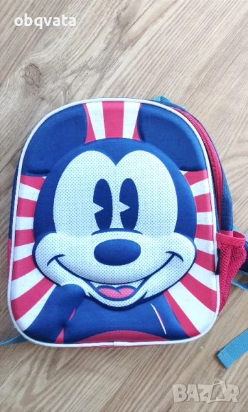 Детска раница Мики Маус за детска градина или ежедневие, снимка 1