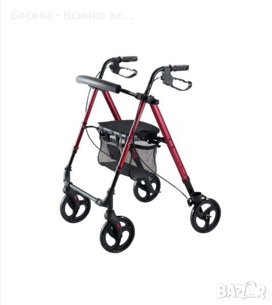 Ролатор /проходилка с колела и седалка/, снимка 1