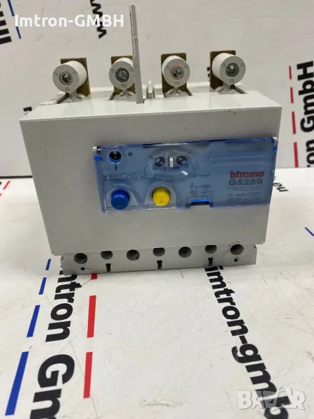 BTicino GS250 дефектно токова MA/MH/ML/MS250 - In=250A Idn=0,03-3A, снимка 1