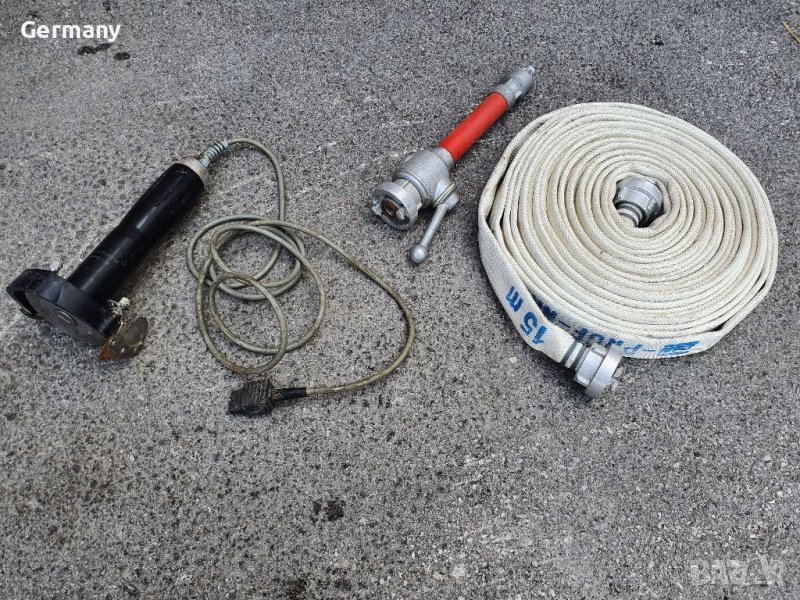 Пожарникарски маркуч и струйник   , снимка 1