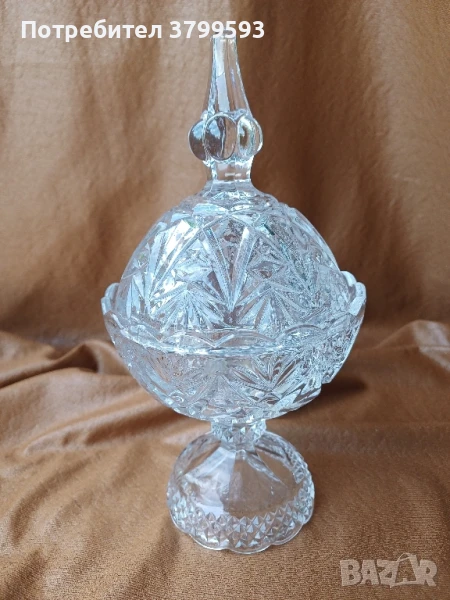 Кристална бонбониера , снимка 1