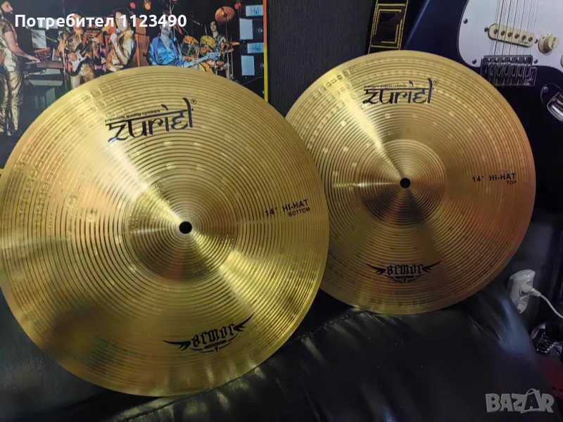 Продавам фус чинели 14" Zuriel Armor , снимка 1