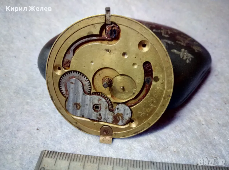 SHEFFIELD J.G. GRAVES МЕХАНИЗЪМ от СТАР РЯДЪК КОЛЕКЦИОНЕРСКИ ДЖОБЕН ЧАСОВНИК АНГЛИЯ 34544, снимка 1