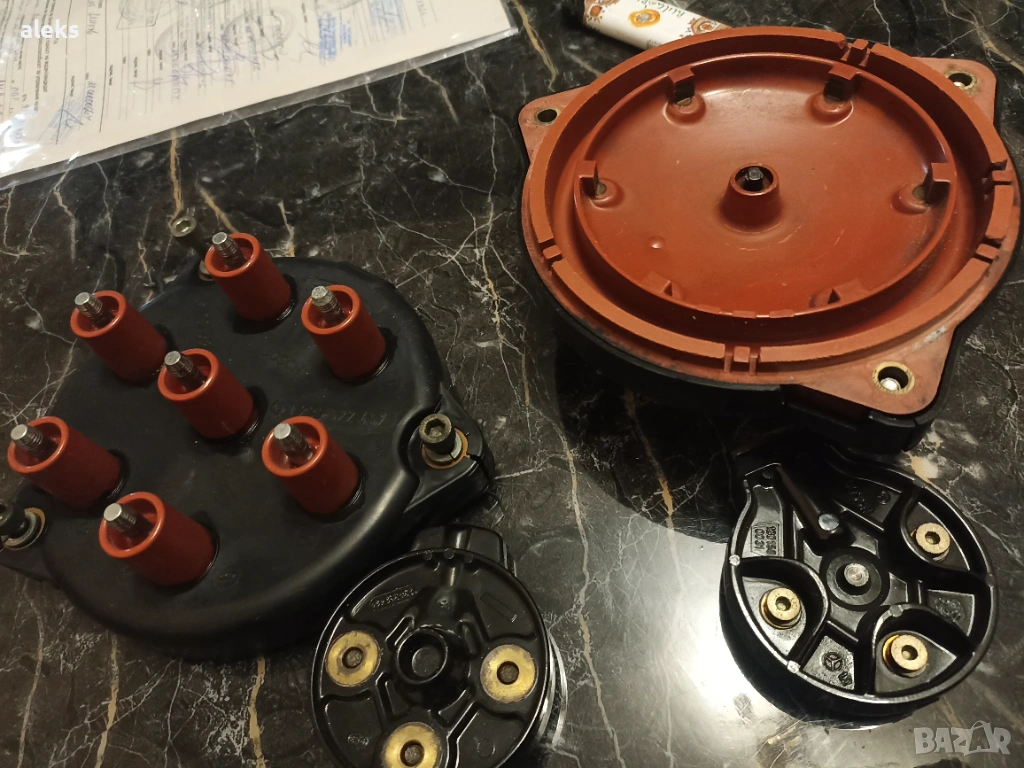 Дистрибуторни капачки и палци за w140 s600 M120 /SL600 R129, снимка 1