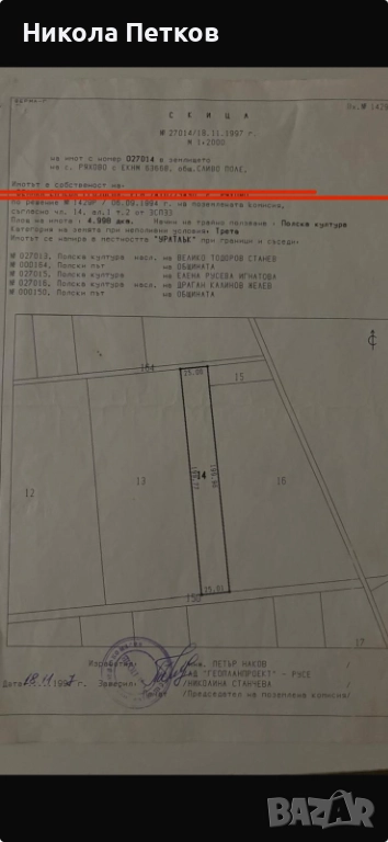  Продавам земеделска земя , снимка 1