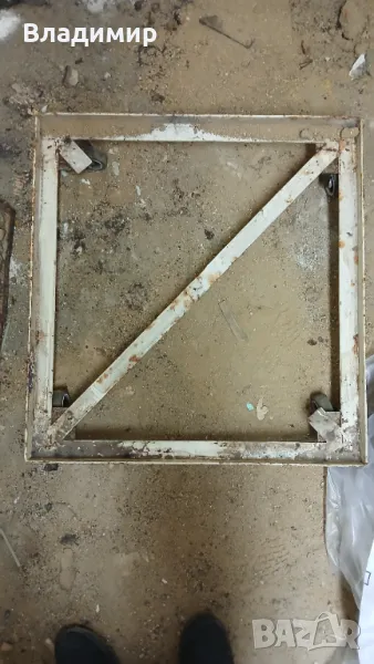 Платформа на колела за вендинг кафеавтомат 67см/71см, снимка 1