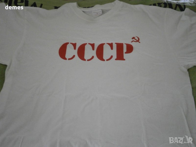  Тениска СССР, размер XL, снимка 1