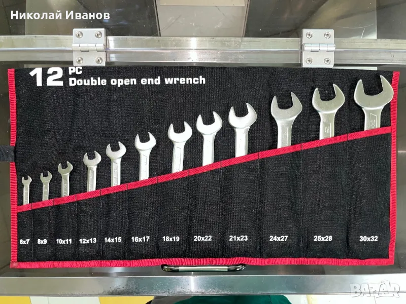 Комплект гаечни ключове Force Tools / 6x7-30x32mm / 12 бр., снимка 1