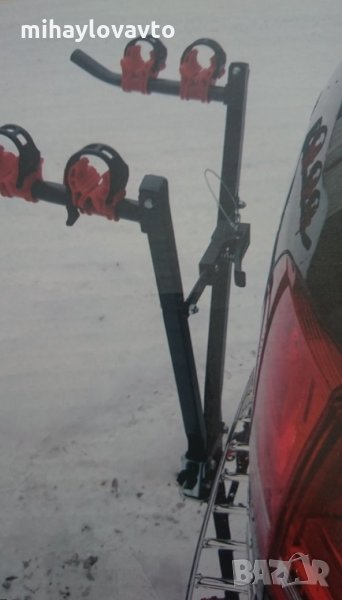 Велосипеден багажник за теглич -За 2 велосипеда, снимка 1