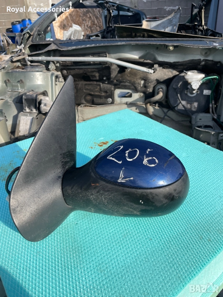 ляво шофьорско огледало пежо 206 peugeot 206, снимка 1