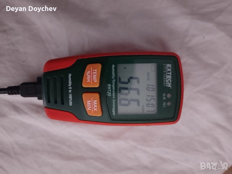 Extech RHT20 Даталогер за температура и влажност, снимка 1