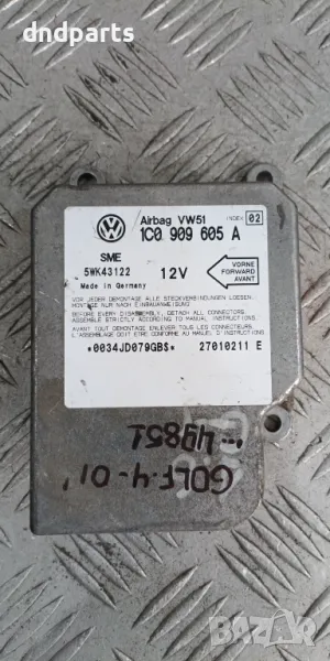 Airbag модул VW Golf 4 2001г.	, снимка 1