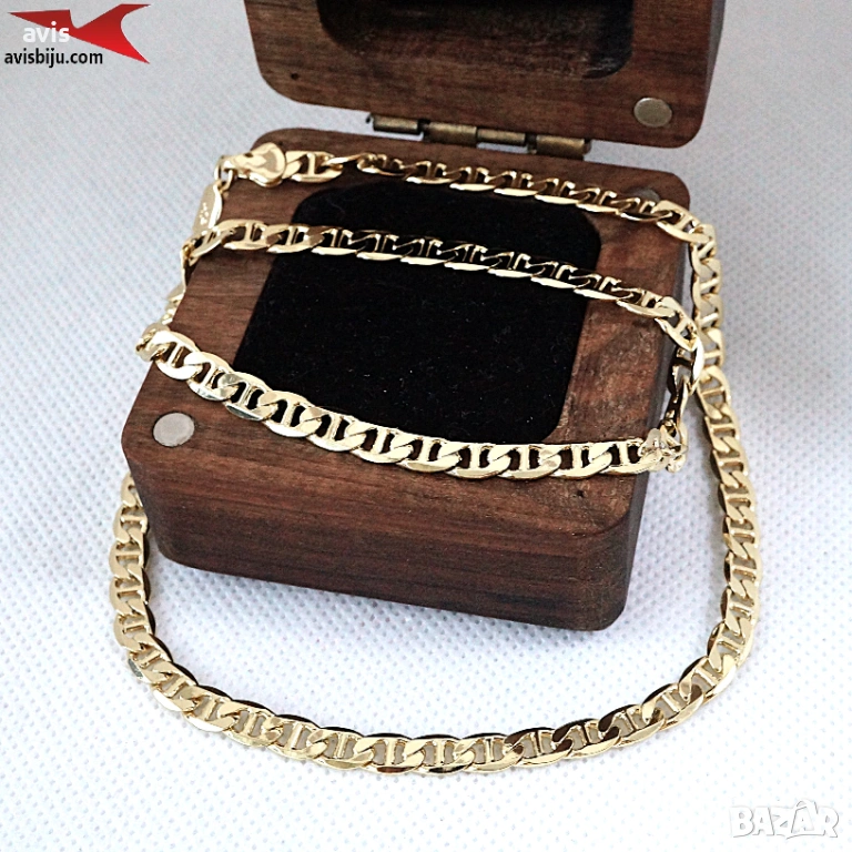 Синджир с 14К златно покритие 254577, снимка 1