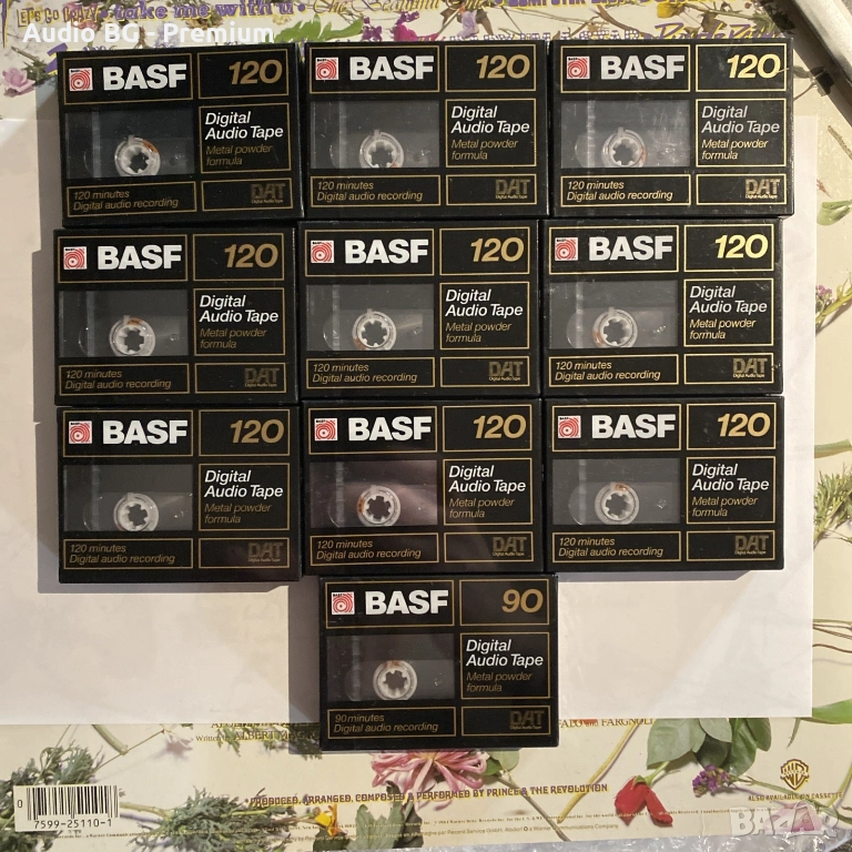 дат касети BASF -120 Metal New, снимка 1