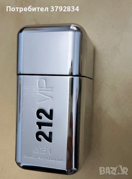 Флакон празен 50 мл парфюм Carolina Herrera VIP 212, снимка 1