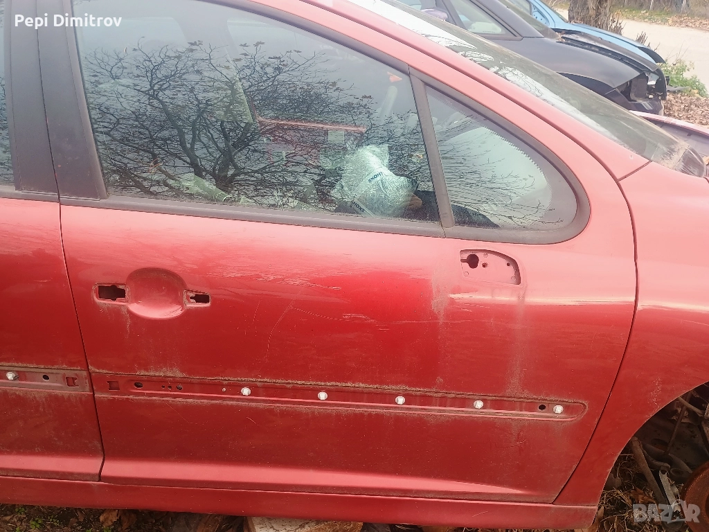 Предна дясна врата Peugeot 207 (2006-2015, Пежо 207, снимка 1