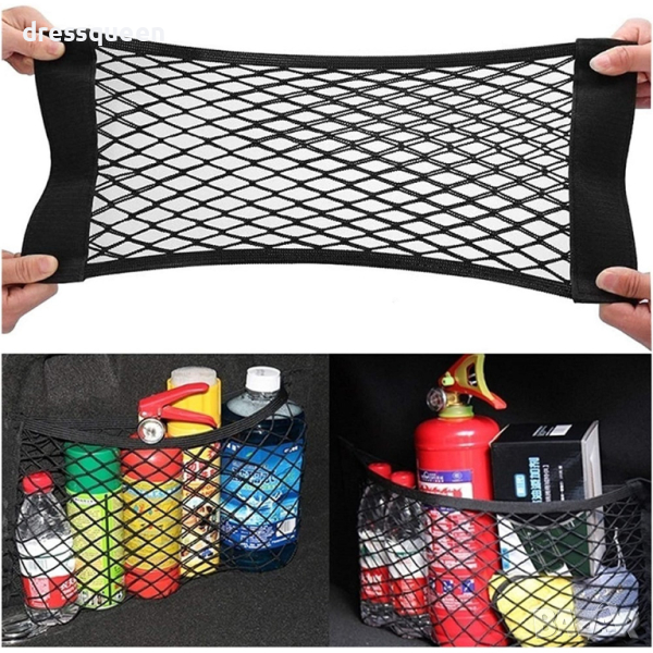 3340 Универсална еластична мрежа органайзер за багажник на автомобил, снимка 1
