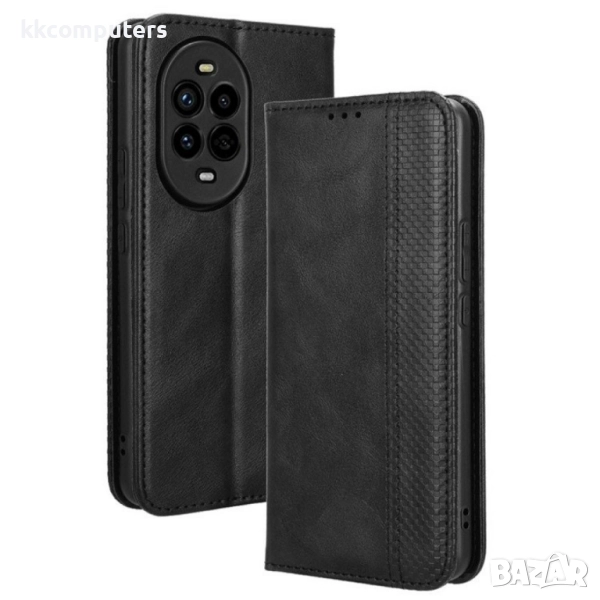 Huawei nova 13 Pro 5G Retro Texture Wallet Калъф и Протектор, снимка 1