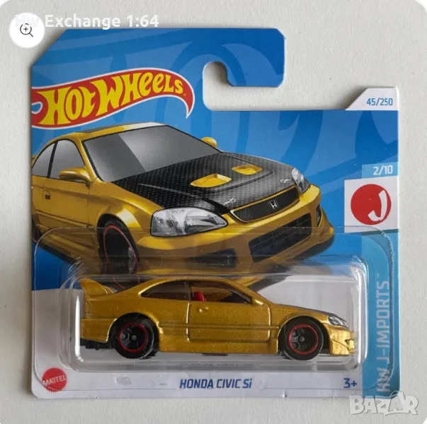 Hot Wheels Honda Civic SI , снимка 1
