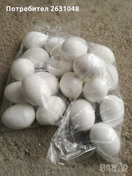 Изкуствени пластмасови яйца за патици, снимка 1