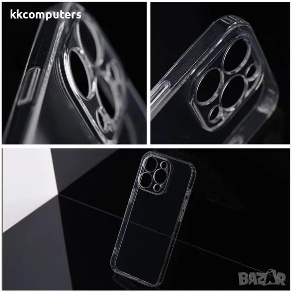 Калъф силикон CLEAR 1,5мм прозрачен за iPhone 12 6.1 Баркод : 3131952, снимка 1