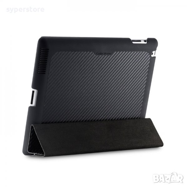 Калъф за iPad Mini,  черен с карбонов гръб, C-IP3F-CTWU-KK, SS300121, снимка 1