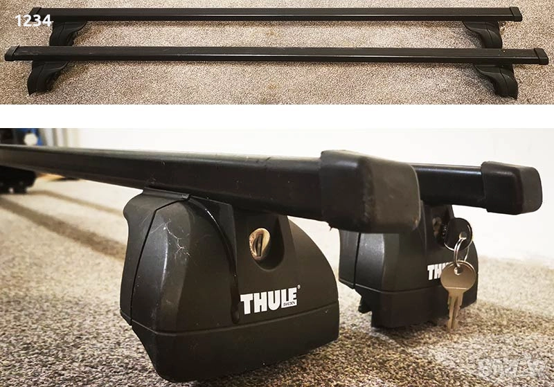 Багажник напречни греди THULE за OPEL Astra и Zafira, снимка 1