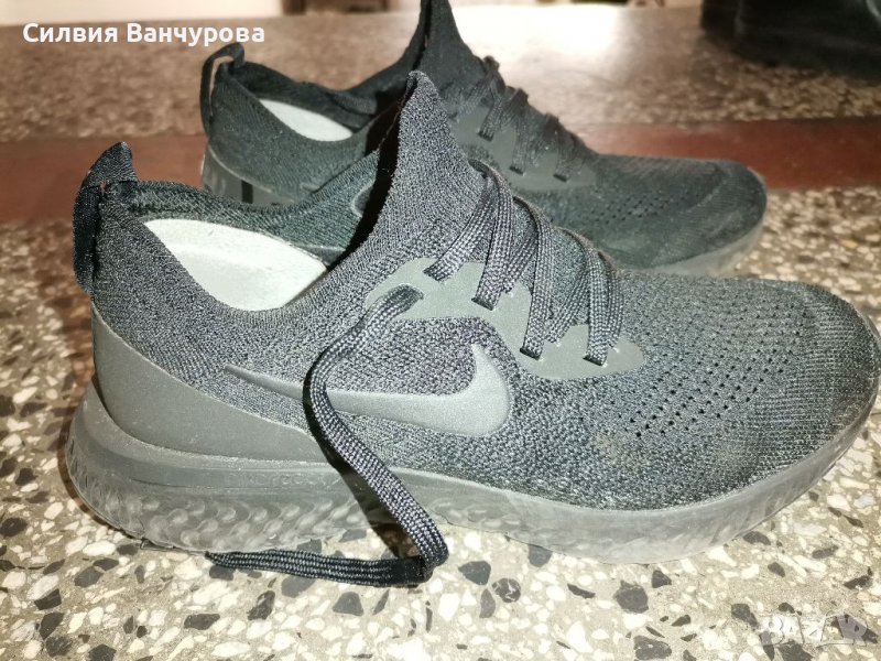 Nike Epic React Flyknit Triple Black , снимка 1