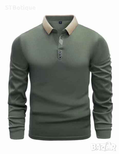 👔 Мъжка риза с яка STBoutique – лека, дишаща и стилна за всеки сезон в 6 -цвята 💥, снимка 1