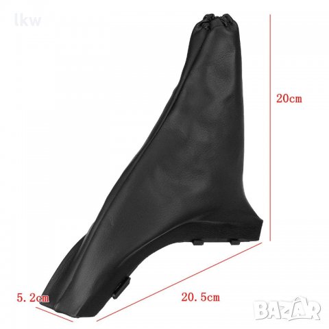 Кожен маншон за Скоростен лост + Ръчна Спирачка за Opel Astra G 1998-2009, снимка 3 - Аксесоари и консумативи - 26756365