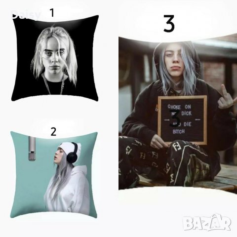 Медальони Billie Eilish / Били Айлиш, снимка 14 - Колиета, медальони, синджири - 29054896