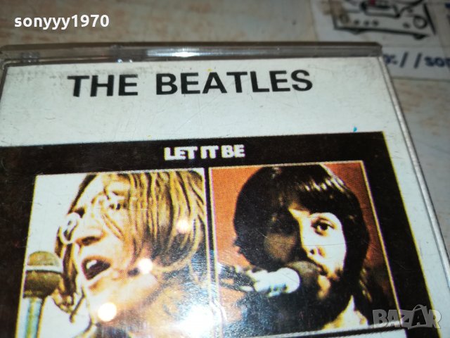 BEATLES-LET IT BE-КАСЕТА 0101221847, снимка 3 - Аудио касети - 35289735