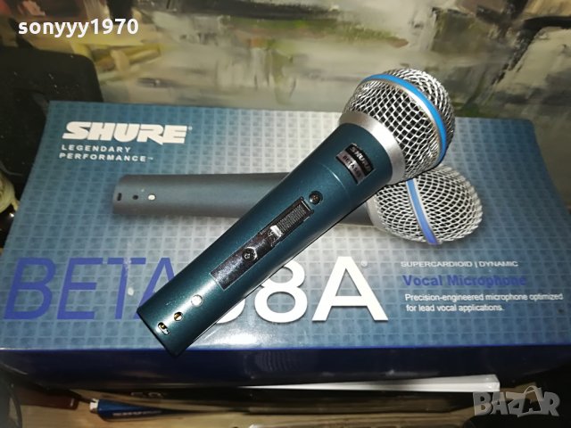 shure beta sm58s-microphone-внос швеицария, снимка 5 - Микрофони - 28973390
