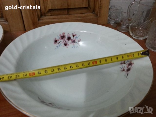 Стар български порцелан купа , снимка 8 - Антикварни и старинни предмети - 35031427