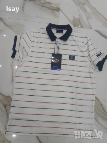 Мъжка тениска Паул Шарк ХЛ последен размер , снимка 2 - Тениски - 53169479