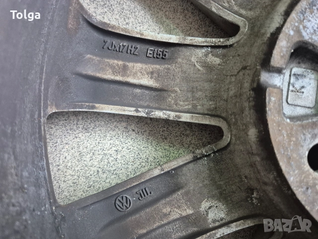 Алуминиеви джанти за VW 17 5x120, снимка 6 - Гуми и джанти - 53016260