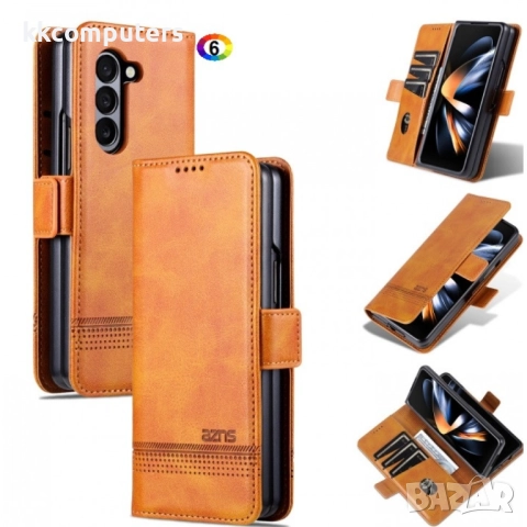 Samsung Galaxy Z Fold6 5G AZNS Wallet Калъф и Протектор, снимка 11 - Калъфи, кейсове - 51955439
