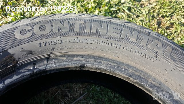 2бр летни гуми 185/60R15 Continental PremiumContact. 6мм дълбочина на шарката. DOT 1705. Цената е за, снимка 2 - Гуми и джанти - 32317451