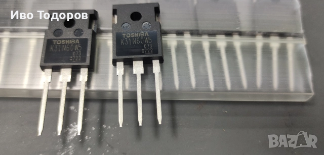 TK31N60W5,S1VF, снимка 2 - Друга електроника - 49436856