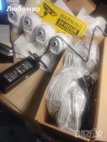 5Mp+Ptz】 5MP Poe система за охранителна камера за видеонаблюдение,10'' LCD монитор с 8CH NVR,4X5M, снимка 10 - Комплекти за видеонаблюдение - 48418419