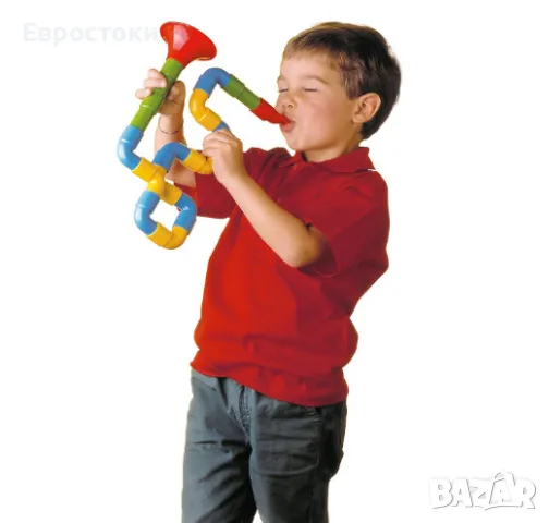 Креативна играчка Quercetti Saxoflute – създайте свой собствен комплект музикални инструменти, снимка 6 - Музикални играчки - 48239977