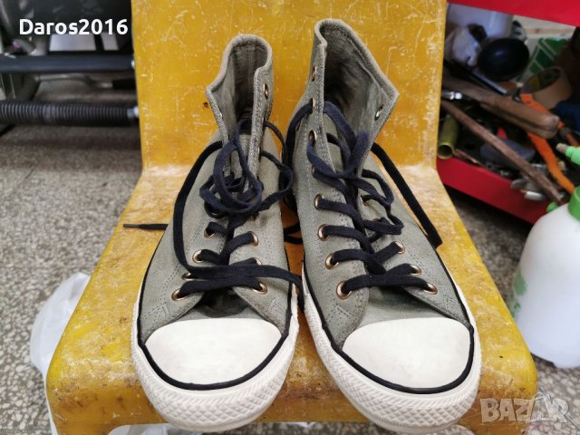 Оригинални кожени кецове Converse 44 номер , снимка 2 - Кецове - 37364938