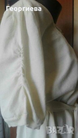 Красива мека блуза от памук и ангора ПРОМОЦИЯ👚🍀L,XL👚🍀арт.436, снимка 4 - Блузи с дълъг ръкав и пуловери - 28406419