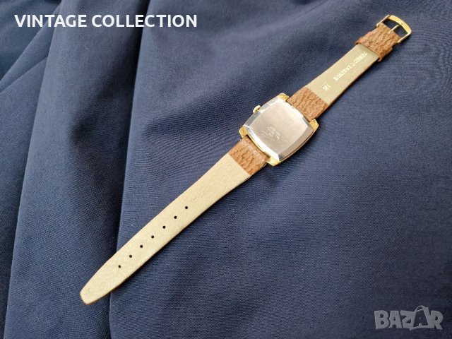 PILOT GENEVA Швейцарски Часовник Механичен Позлатен INCABLOC Рядък Винтидж, снимка 7 - Мъжки - 43788375