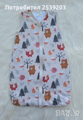 Детски спален чувал 0-7 месеца , снимка 5 - Спални чували за бебета и деца - 52718638