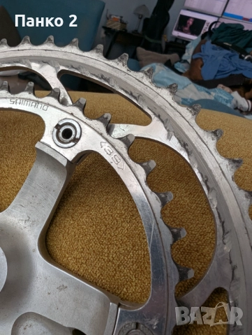 Ретро Шосейни Курбели Shimano 600 Tricolore, снимка 6 - Части за велосипеди - 52055003