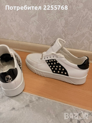 Мъжки обувки Philipp Plein, снимка 3 - Маратонки - 52591537