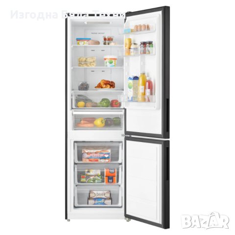 Свободностоящ хладилник с фризер Инвентум KV1880B, снимка 14 - Хладилници - 43887497